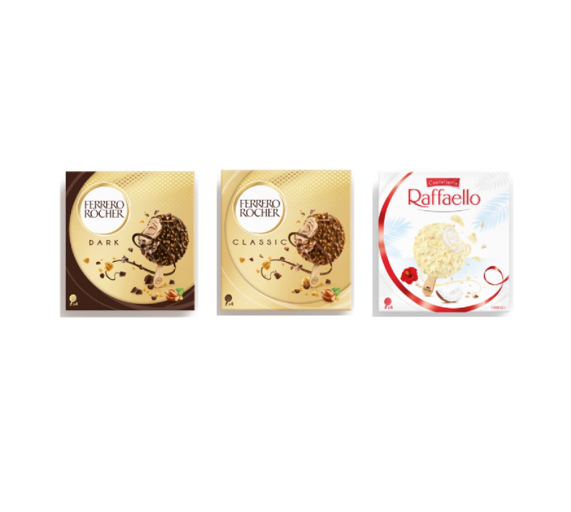 Ferrero launches into ice cream with new Ferrero Rocher and Raffaello ranges